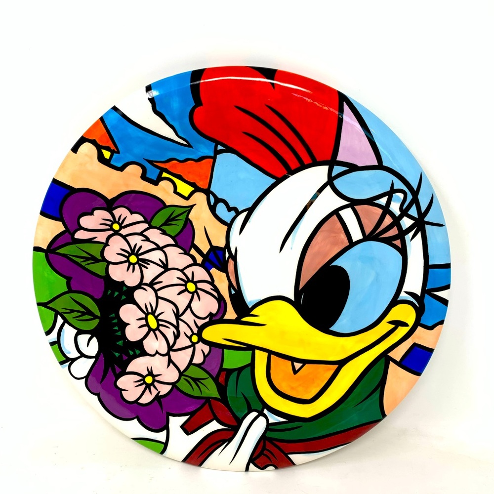 Disney Art Fine China for displaying purposes only not eating Daisy
